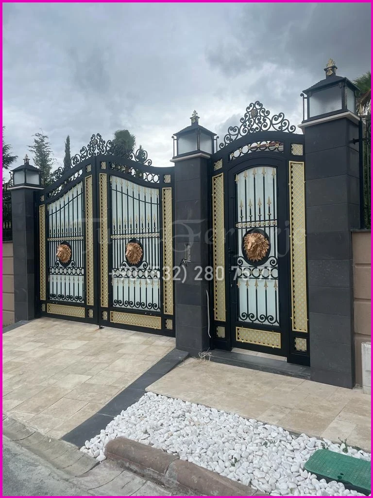 Ferforje Kapı Modelleriyle Evinizin Girişine Sanatsal Bir Dokunuş Katın