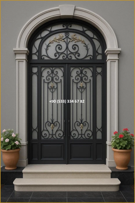 VİLLA KAPILARI-FERFORJE VİLLA KAPILAR-VİLLA GİRİŞ KAPILAR-BAHÇE KAPILARI-FERFORJE KAPILAR fer8298