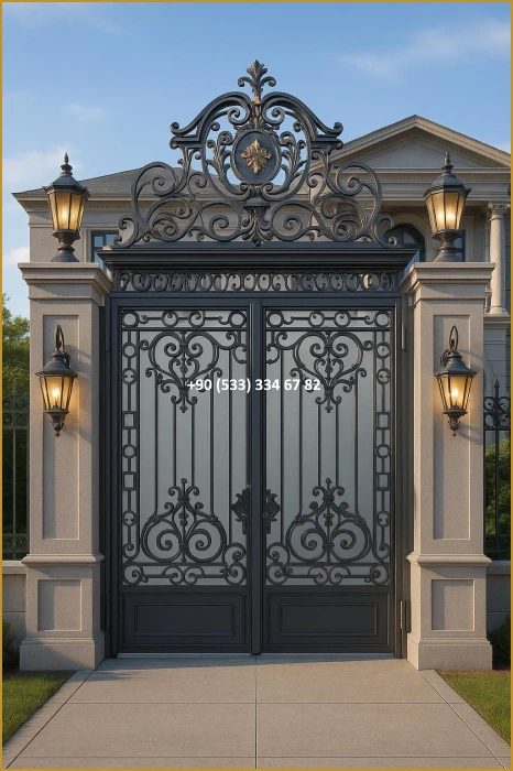 VİLLA KAPILARI-FERFORJE VİLLA KAPILAR-VİLLA GİRİŞ KAPILAR-BAHÇE KAPILARI-FERFORJE KAPILAR